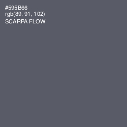 #595B66 - Scarpa Flow Color Image